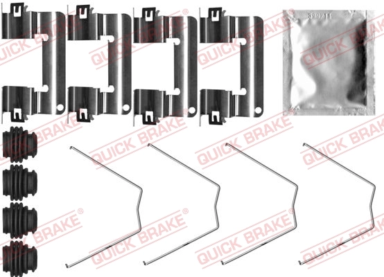 Accessory Kit, disc brake pad